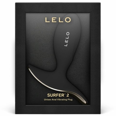 LELO Surfer 2 czarny masażer unisex, wibrujący, wodoodporny, USB