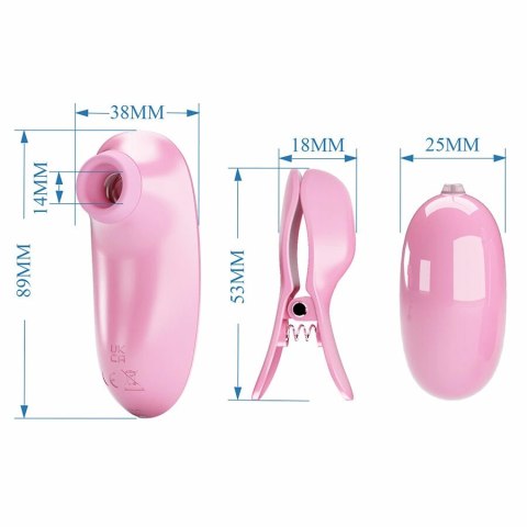 Pretty Love Imonie 3w1 Zestaw wielofunkcyjny z przyssawką i wibracją USB