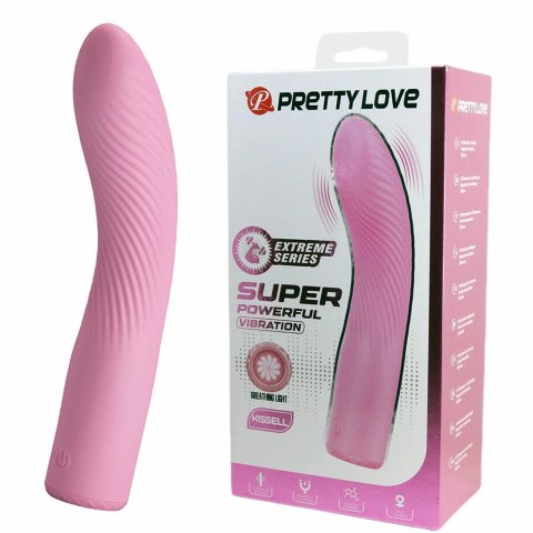 Pretty Love Kisell rożowy masażer punktu G 10 trybow LED 16,1 cm