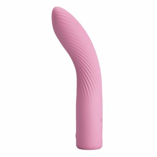 Pretty Love Kisell rożowy masażer punktu G 10 trybow LED 16,1 cm
