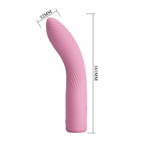 Pretty Love Kisell rożowy masażer punktu G 10 trybow LED 16,1 cm