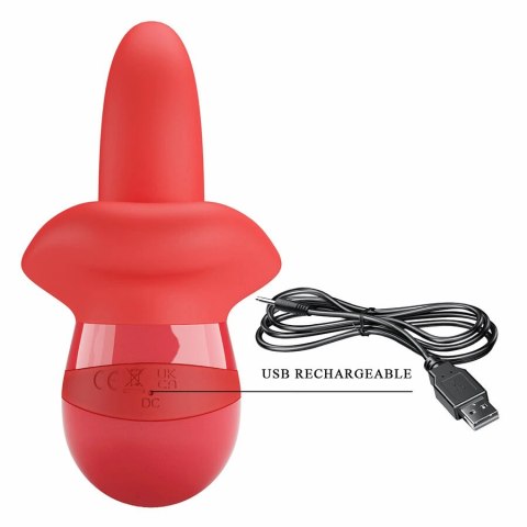 Pretty Love Obelia - stymulator intymny z ruchem orbitalnym i wibracjami USB