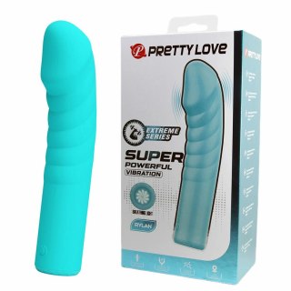 Pretty Love Rylan niebieski masażer punktu G 10 trybow światło LED