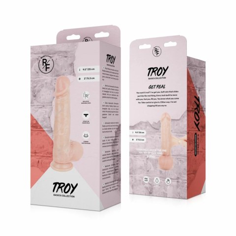 Real Fantasy Troy 25cm - Model z ruchomą powłoką i mocną podstawą