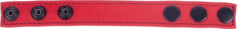 COCKY Pasek Regulowany Skorzany Model Red - Pasek Intymny 2,5 cm