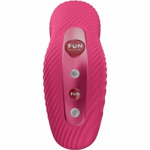 FUN FACTORY LAYA III - Kompaktowy model masujący, malina, wodoodporny