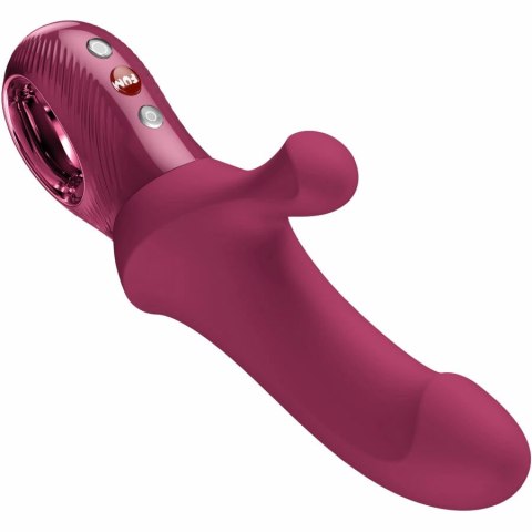 Fun Factory Bi Stronic Curve System Wine Red - pulsatron dwusilnikowy, wodoodporny