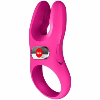 Fun Factory NOS Pro pierścień wibrujący magenta, silikonowy, USB-C