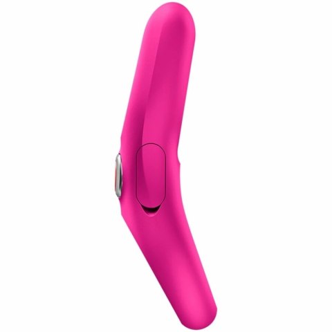 Fun Factory NOS Pro pierścień wibrujący magenta, silikonowy, USB-C
