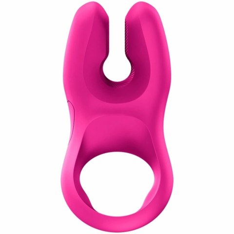 Fun Factory NOS Pro pierścień wibrujący magenta, silikonowy, USB-C