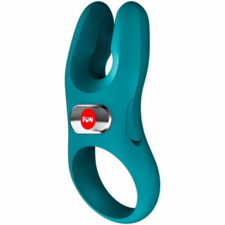Fun Factory NOS Pro - wibrujący pierścień anatomiczny, zielony, USB-C