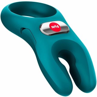 Fun Factory NOS Pro - wibrujący pierścień anatomiczny, zielony, USB-C