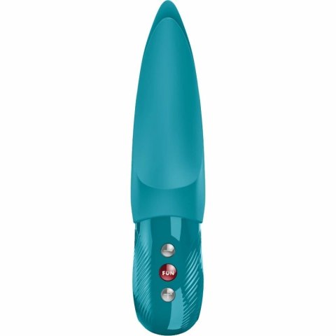 Fun Factory Volta Aquamarine - wibrator powierzchniowy, wodoodporny, USB-C