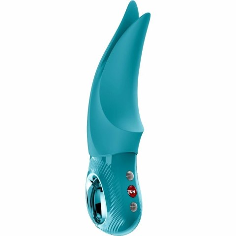 Fun Factory Volta Aquamarine - wibrator powierzchniowy, wodoodporny, USB-C