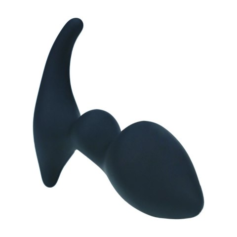 LEVELZ Double Ripple Czarny Masażer Prostaty Silikonowy Ergonomiczny