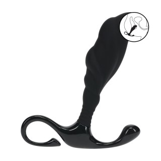 LEVELZ Prostate Massager L Czarny - Anatomiczny silikonowy masażer