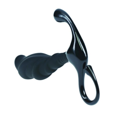 LEVELZ Prostate Massager L Czarny - Anatomiczny silikonowy masażer