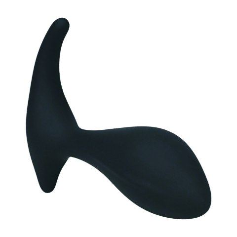 LEVELZ Single Ripple silikonowy masażer anatomiczny czarny