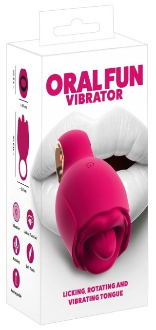 You2Toys Oral Fun - model z ruchomym języczkiem i 8 trybami pracy, fioletowy