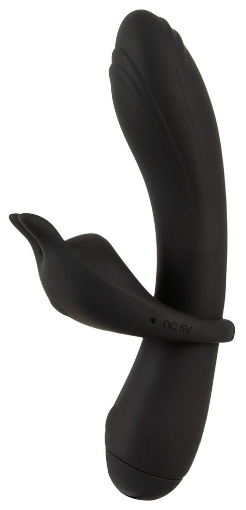 Couples Choice Duo Vibrator 3w1 z pierścieniem, silikonowy, wodoodporny