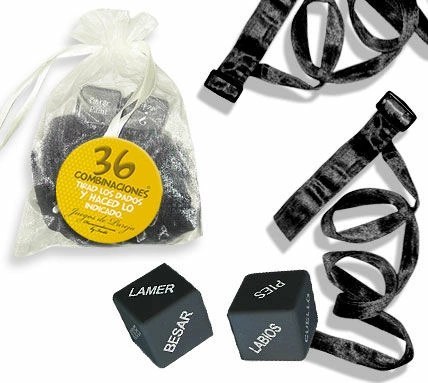 INEDIT Torba Organza Kit Bag Czarna z Akcesoriami i Kostkami