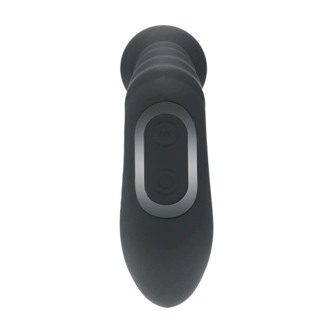 LEVELZ Beaded Prostate - Czarny stymulator silikonowy z funkcją podgrzewania