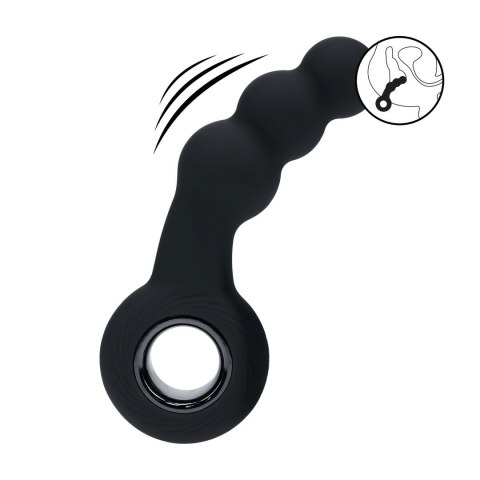 LEVELZ Beads Pro Loop Czarny - Model silikonowy z funkcją wibracji