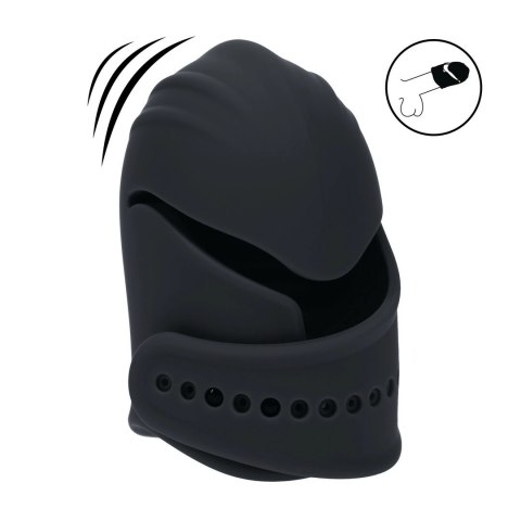 LEVELZ Black - silikonowy stymulator wibracyjny z regulacją