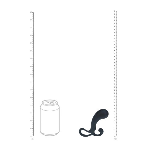 LEVELZ Bulb S Czarny silikonowy masażer z ergonomiczną pętlą