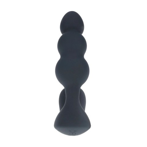 LEVELZ Dual Motor Beaded Pro Black - silikonowy stymulator z pilotem