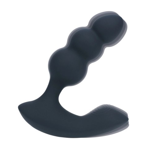 LEVELZ Dual Motor Beaded Pro Black - silikonowy stymulator z pilotem