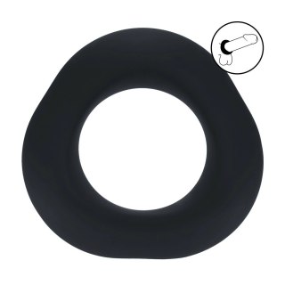 LEVELZ Ergo Pierścień Silikonowy Black - Elastyczny Stretcher Premium