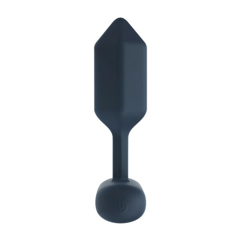 LEVELZ Hexagonal Medium - Wibrująca silikonowa zatyczka analna czarna