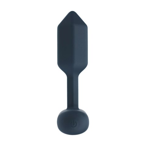 LEVELZ Hexagonal S Czarny - Wibrująca silikonowa zatyczka anatomiczna