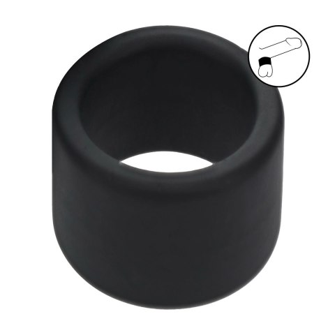 LEVELZ Opaska Silikonowa Powiększająca L 34mm Czarna