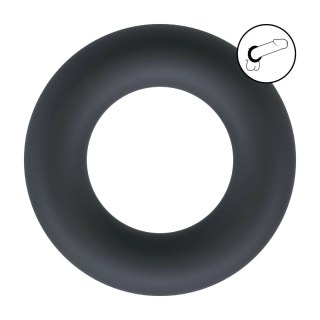 LEVELZ Pierścień Anatomiczny L z Silikonu Premium Czarny