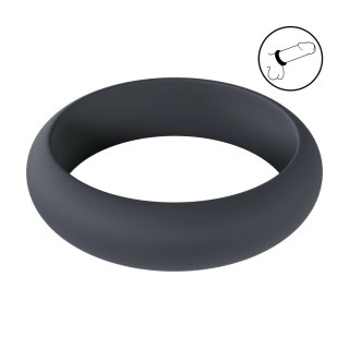 LEVELZ Pierścień Silikonowy L 42mm Czarny - Anatomiczny Design