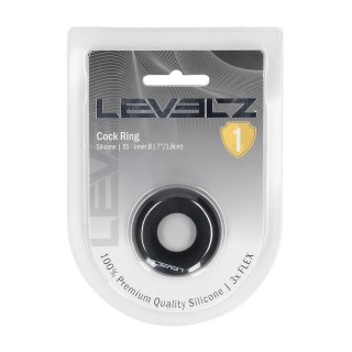 LEVELZ Pierścień Silikonowy XS Czarny - Model Komfortowy Premium