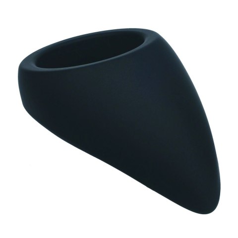 LEVELZ Pierścień Silikonowy Teardrop Czarny Ergonomiczny Kształt