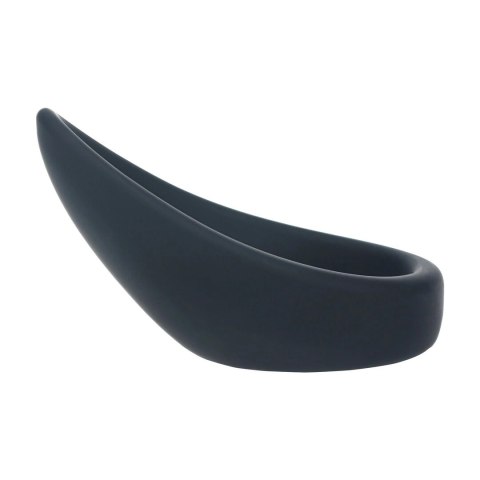 LEVELZ Pierścień Silikonowy Teardrop Czarny Ergonomiczny Kształt