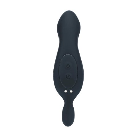 LEVELZ Prostatic Model Black - silikonowy aplikator z funkcją podgrzewania i wibracji