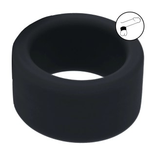 LEVELZ Silikonowy Pasek Anatomiczny M 34mm Czarny - Wytrzymały i Elastyczny