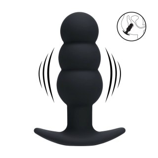 LEVELZ Tri Bulb Wibrujący Korek Anatomiczny Silikonowy Czarny USB