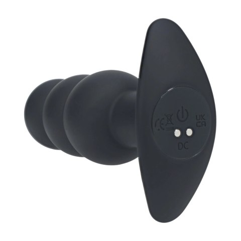 LEVELZ Tri Bulb Wibrujący Korek Anatomiczny Silikonowy Czarny USB