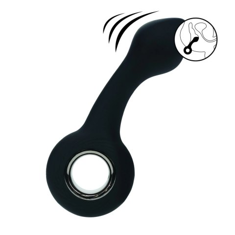 LEVELZ Vibrating Bulb Prostate Model z Uchwyt Loop Czarny Silikonowy