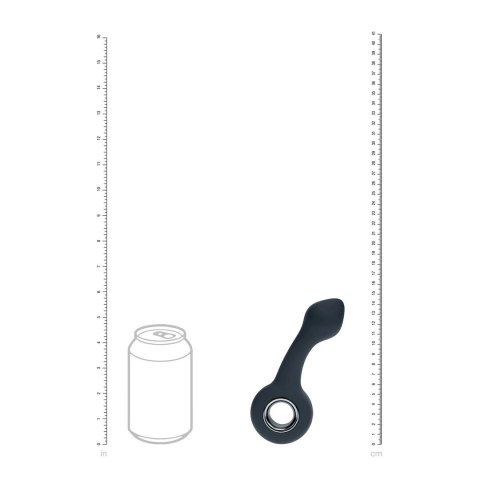 LEVELZ Vibrating Bulb Prostate Model z Uchwyt Loop Czarny Silikonowy