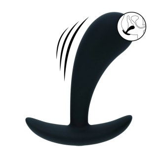 LEVELZ - silikonowa maszyna intymna z funkcją wibracji, czarna, S
