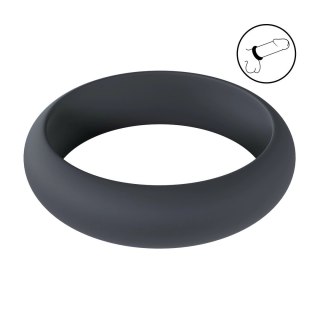 Levelz Wide O Pierścień Silikonowy XXL 55mm Czarny Komfortowy