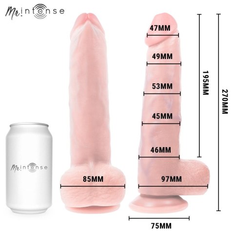 MR INTENSE Neeson model anatomiczny TPR 27 cm z przyssawką