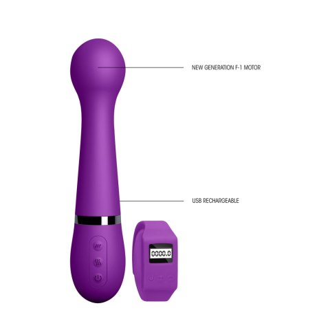 SEXERCISE Kegel Wand - silikonowy trenażer mięśni dna miednicy, fioletowy